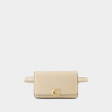 Sac banane Bandit - Coach - Cuir - Beige