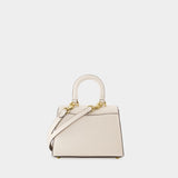 Sac Sammy Top Handle 21 - Coach - Cuir - Blanc