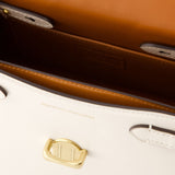 Sac Sammy Top Handle 21 - Coach - Cuir - Blanc