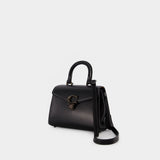 Sac Sammy Top Handle 21 - Coach - Cuir - Noir