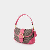 Sac Hobo Soho - Coach - Cuir - Rose