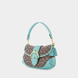 Sac Hobo Soho - Coach - Cuir - Bleu