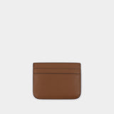 Porte-cartes Eleanor en Cuir Marron