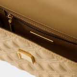 Sac à bandoulière Fleming Small - Tory Burch - Cuir - Desert Dune