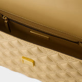 Sac Fleming Convertible - Tory Burch - Cuir - Marron