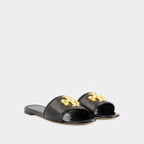 Sandales Eleanor - Tory Burch - Cuir - Noir