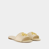 Sandales Eleanor - Tory Burch - Cuir - New Cream
