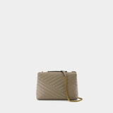 Sac Kira Chevron  - Tory Burch - Cuir - Gris