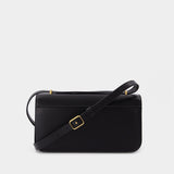 Sac Eleanor E/W Small en Cuir Noir