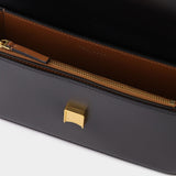 Sac Eleanor E/W Small en Cuir Noir