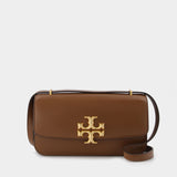 Sac Eleanor E/W Small en Cuir Marron