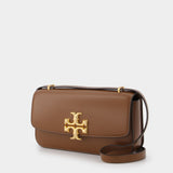 Sac Eleanor E/W Small en Cuir Marron