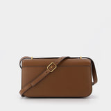 Sac Eleanor E/W Small en Cuir Marron