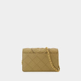 Sac à bandoulière Fleming Soft Chain - Tory Burch - Cuir - Marron