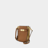 Sac Hobo Lee Radziwill - Tory Burch - Cuir - Œil De Tigre