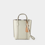 Sac Hobo Perry Mini - Tory Burch - Cuir - New Ivory
