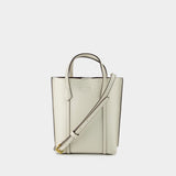 Sac Hobo Perry Mini - Tory Burch - Cuir - New Ivory