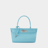 Sac Petite Lee Radziwill Cat Eye - Tory Burch - Cuir - Jaune