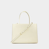 Sac À Main Ella Bio Small Tote - Tory Burch - Synthétique - Blanc