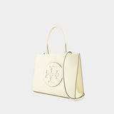 Sac À Main Ella Bio Small Tote - Tory Burch - Synthétique - Blanc