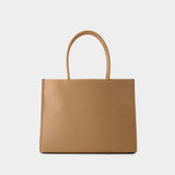 Cabas Ella Small - Tory Burch - Synthétique - Beige