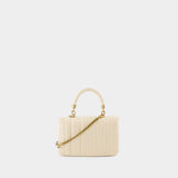 Sac à bandoulière Kira - Tory Burch - Cuir - Beige