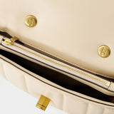Sac à bandoulière Kira - Tory Burch - Cuir - Beige