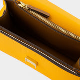 Sac Eleanor Pebbled Small - Tory Burch - Cuir - Orange