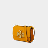 Sac Eleanor Pebbled Small - Tory Burch - Cuir - Orange
