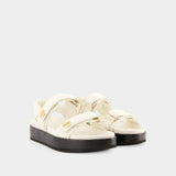 Sandales Kira Sport - Tory Burch - Cuir - New Ivory