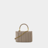 Sac à bandoulière Kira - Tory Burch - Cuir - Gris