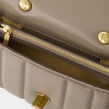 Sac à bandoulière Kira - Tory Burch - Cuir - Gris
