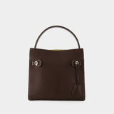 Sac Lee Radziwill Double - Tory Burch - Cuir - Marron