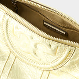 Sac Fleming Soft Barrel - Tory Burch - Cuir - Doré