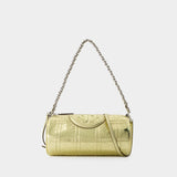 Sac Fleming Soft Barrel - Tory Burch - Cuir - Doré