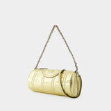 Sac Fleming Soft Barrel - Tory Burch - Cuir - Doré