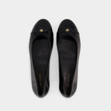 Ballerines Cap Toe - Tory Burch - Cuir - Noir