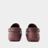 Sandales Classic Platform - Crocs - Thermoplastique - Dark Cherry