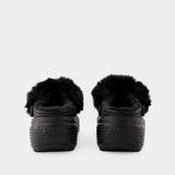 Mules Stomp Lined - Crocs - Thermoplastique - Noir