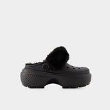 Mules Stomp Lined - Crocs - Thermoplastique - Noir