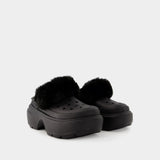 Mules Stomp Lined - Crocs - Thermoplastique - Noir