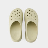 Mules Siren Chain - Crocs - Thermoplastique - Beige