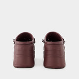 Mules Siren Chain - Crocs - Thermoplastique - Dark Cherry