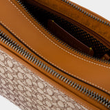 Sac À Bandoulière Charter 24 - Coach - Cuir - Cocoa