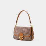 Sac à Bandoulière Soft Tabby - Coach - Cuir - Cocoa