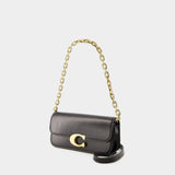 Sac à Bandoulière Idol 23 - Coach - Cuir - Noir
