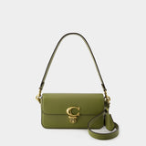 Sac Hobo Studio Baguette - Coach - Cuir - Kaki