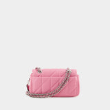 Sac Porté Épaule Tabby 20 - Coach - Cuir - Rose
