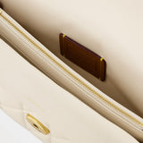 Sac à Bandoulière Tabby 26 - Coach - Cuir - Blanc