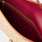 Sac Porté Épaule Hamptons - Coach - Toile - Tan Rust
